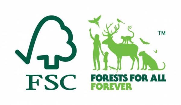 Forest Stewardship Council Badge, FSC, responsible forestry 